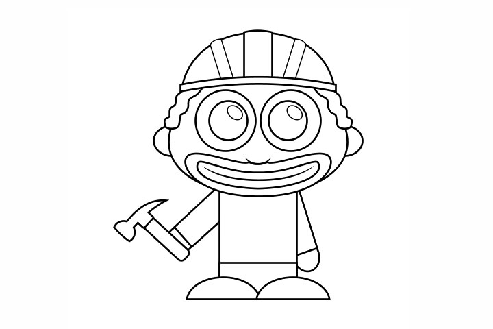 如何画一名建筑工人-图6