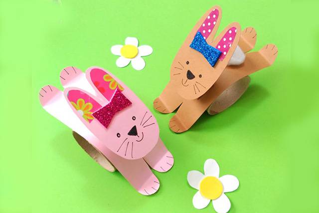 制作立体兔子的方法和步骤