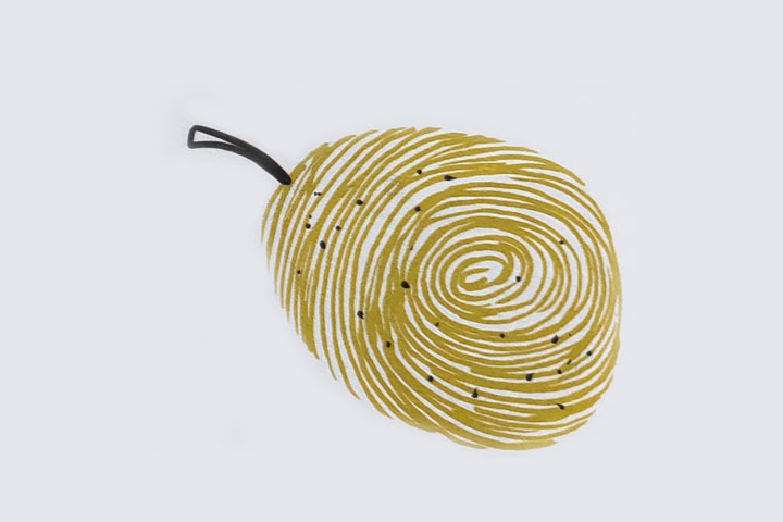 步骤3：点上全部的小点点。