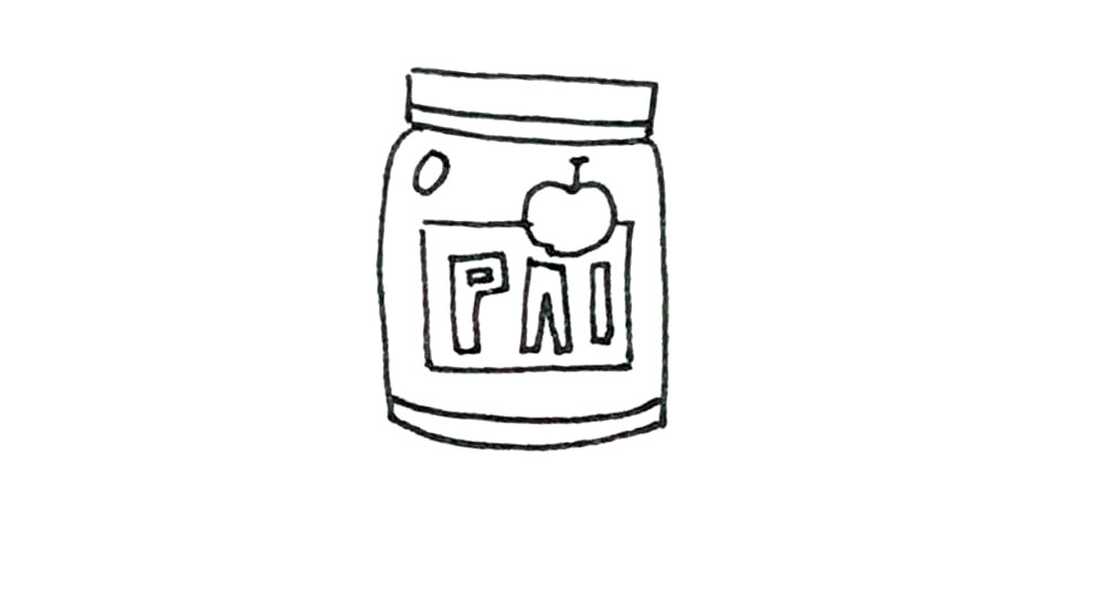 步骤6：下面再加上一层弧线，以及高光增加层次。