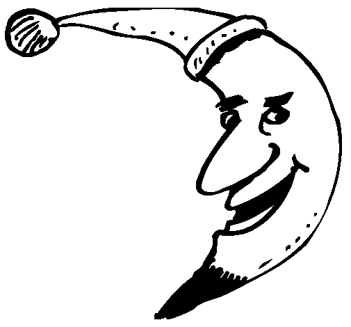 各种月亮的简笔画画法-图3