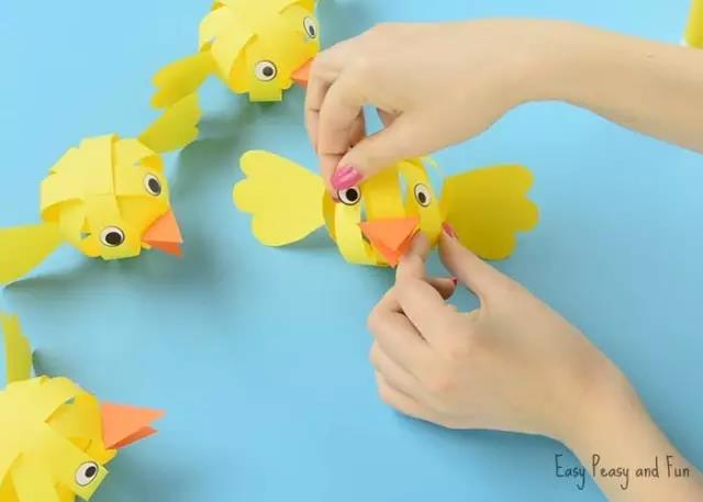 步骤8：当然也不能忘了小黄鸡的眼睛