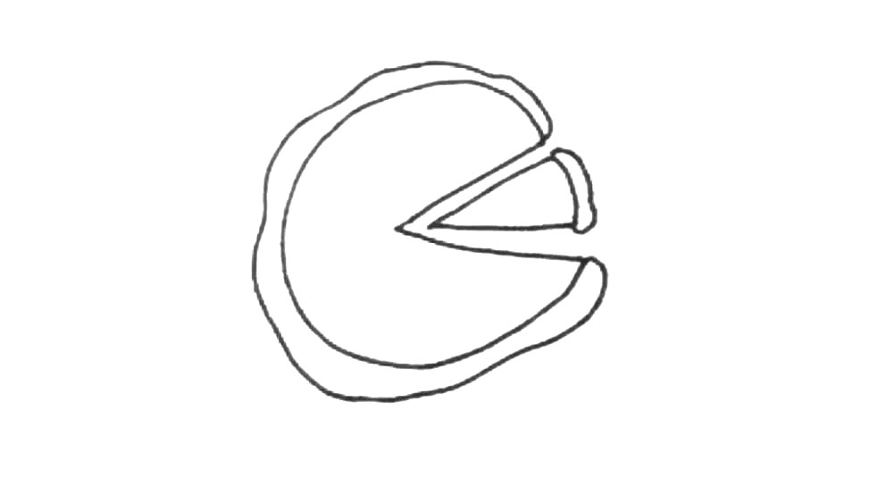 步骤3：外围再加上一点小波浪的感觉。