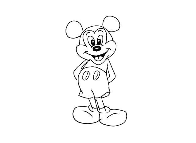 步骤14：它的裤子有两颗椭圆形的纽扣.注意位置。