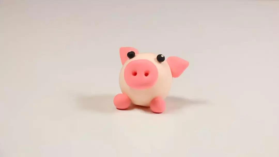 粘土粉红小猪教程