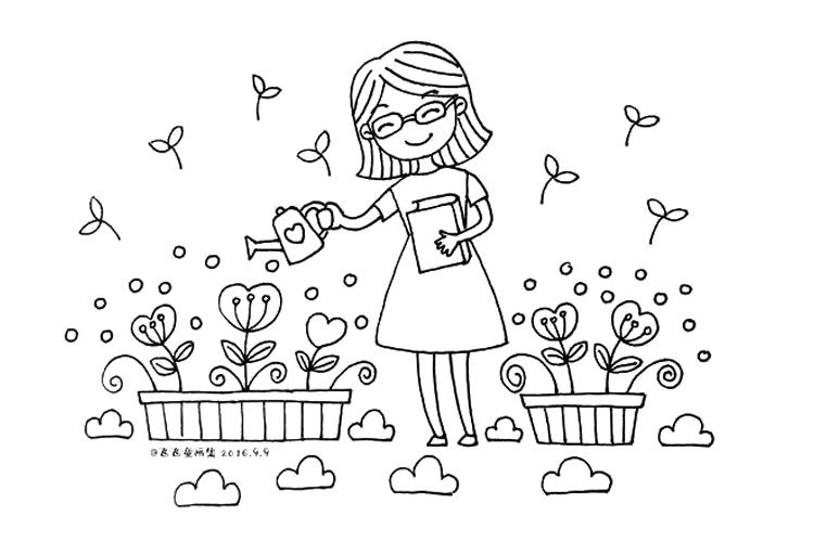 步骤8：丰富画面画出其他细节