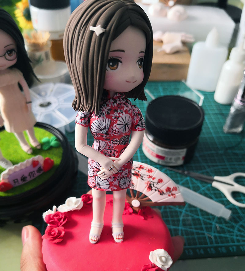 一组漂亮的人偶粘土作品欣赏-图2