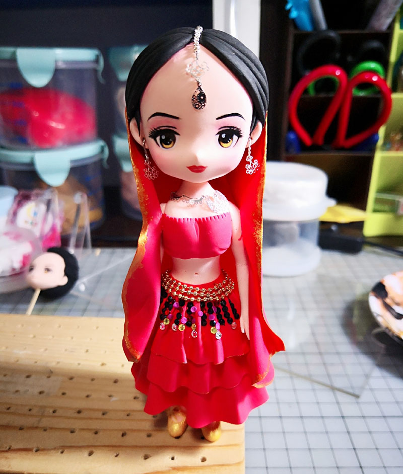 一组漂亮的人偶粘土作品欣赏-图10