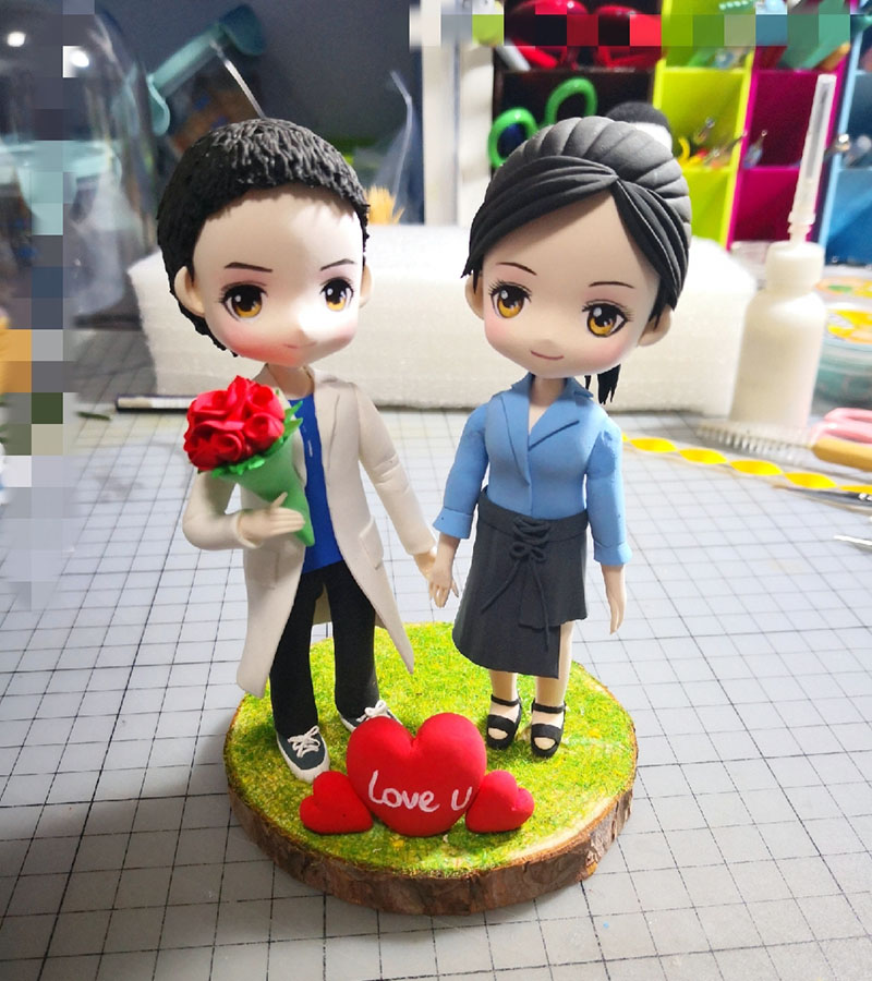 一组漂亮的人偶粘土作品欣赏-图13