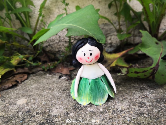 漂亮的花精灵粘土作品欣赏-图6