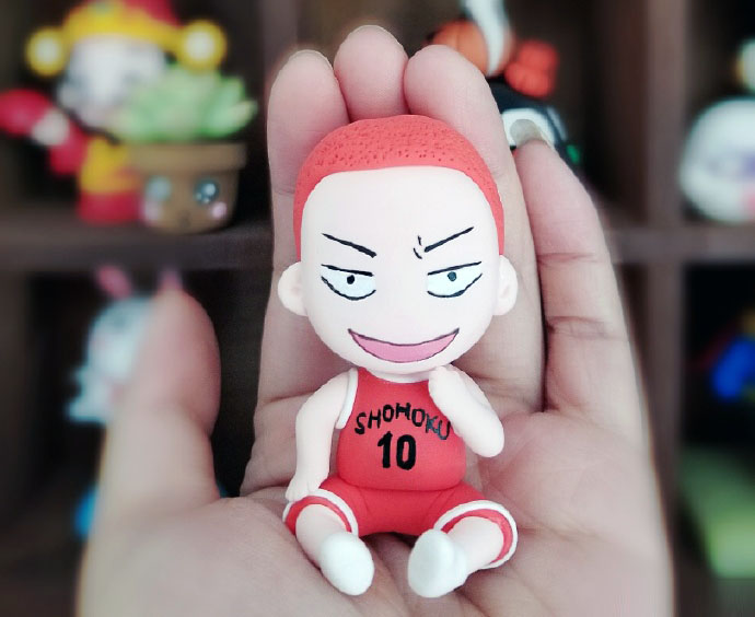 樱木花道粘土人偶的做法