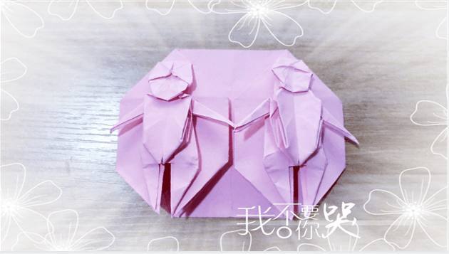 12星座折纸教程之双子座的折法