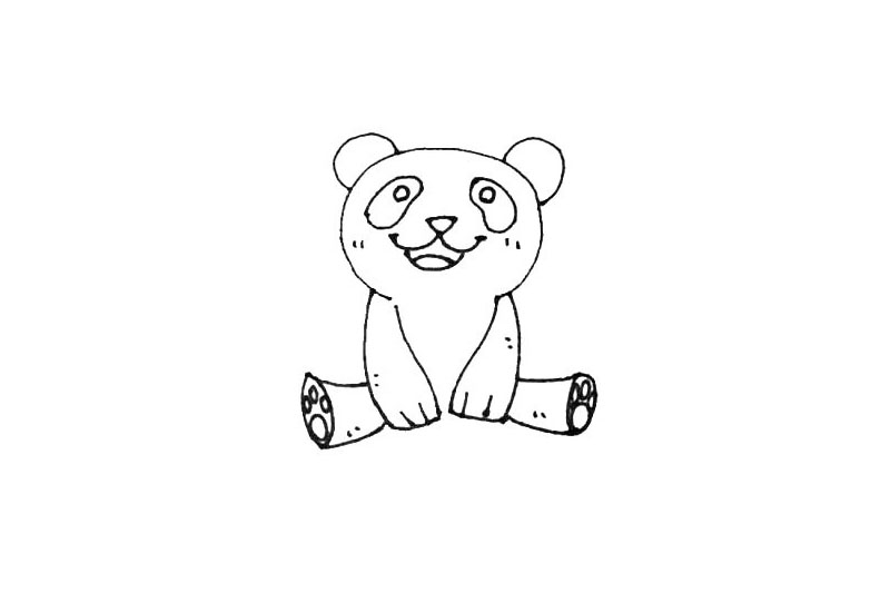 步骤8：再加上一些装饰图案和装饰线丰富画面吧。