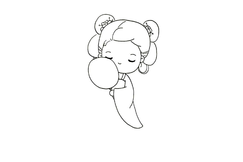 步骤5：完善衣服。