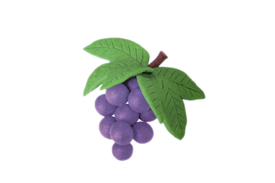 葡萄的捏法教程