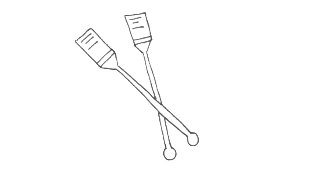 步骤5：我们还需要加上条纹的装饰。