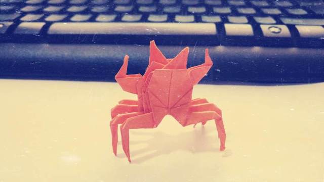 12星座折纸教程之巨蟹座的折法