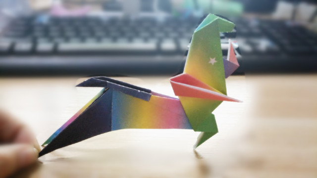 12星座折纸教程之射手座的折法