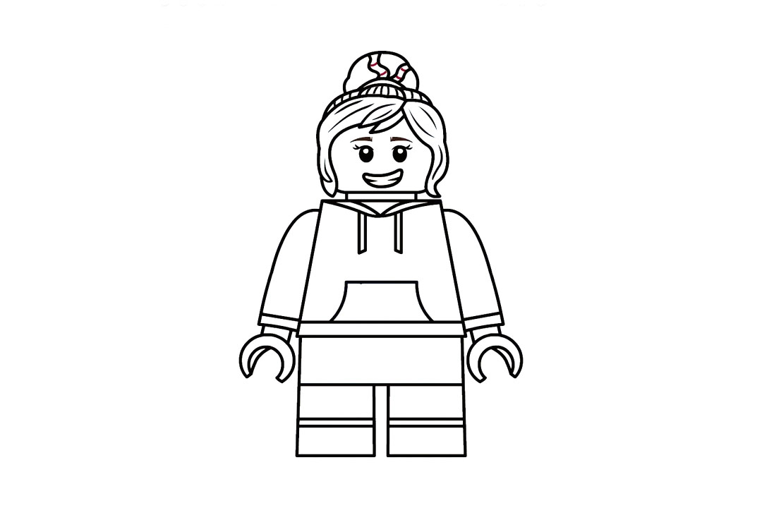 步骤6：然后晚上它的衣服细节。