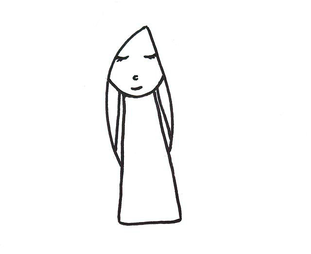 步骤4：画出裙子