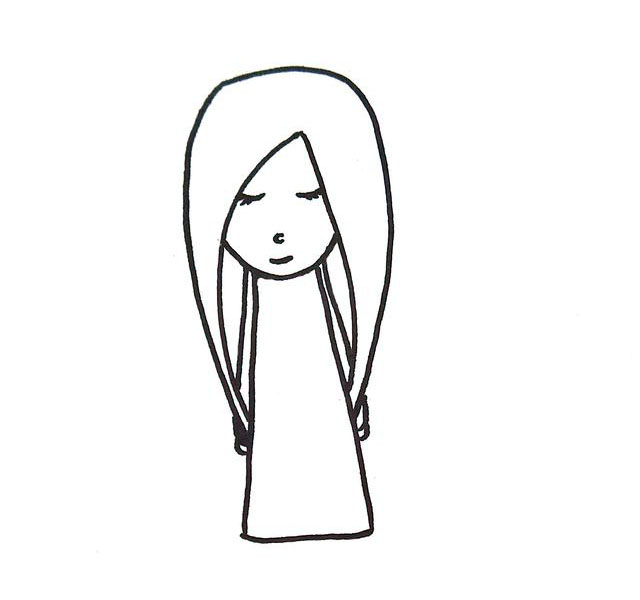 步骤5：画出发型