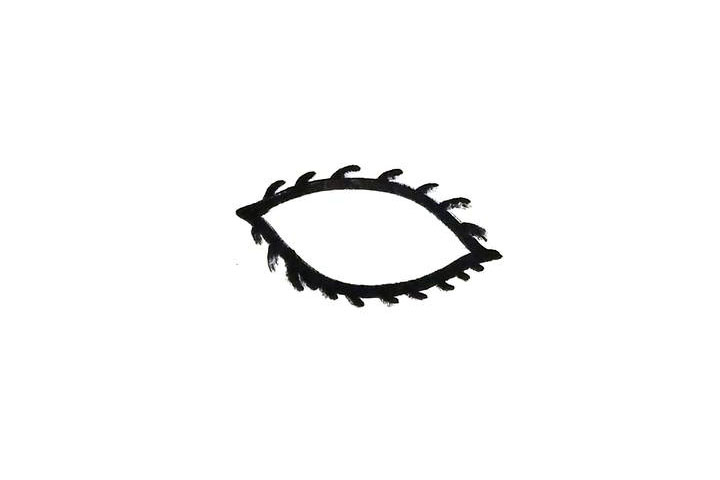 步骤2：先画出表面的勾刺