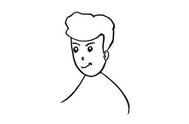 步骤5：画双臂的动势