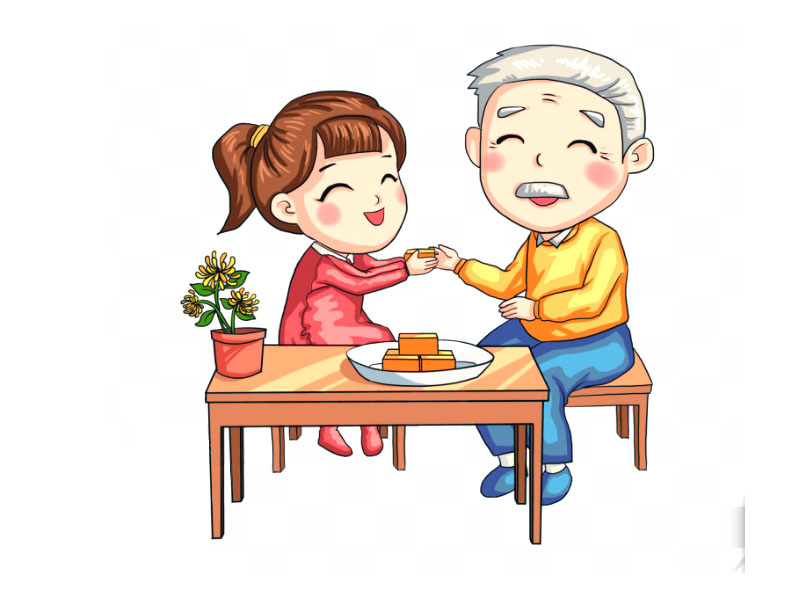 重阳节尊老敬老手抄报素材-图7