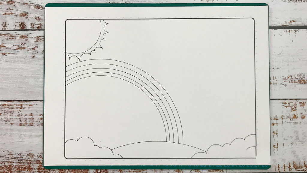 2019重阳节手抄报画法步骤-图1