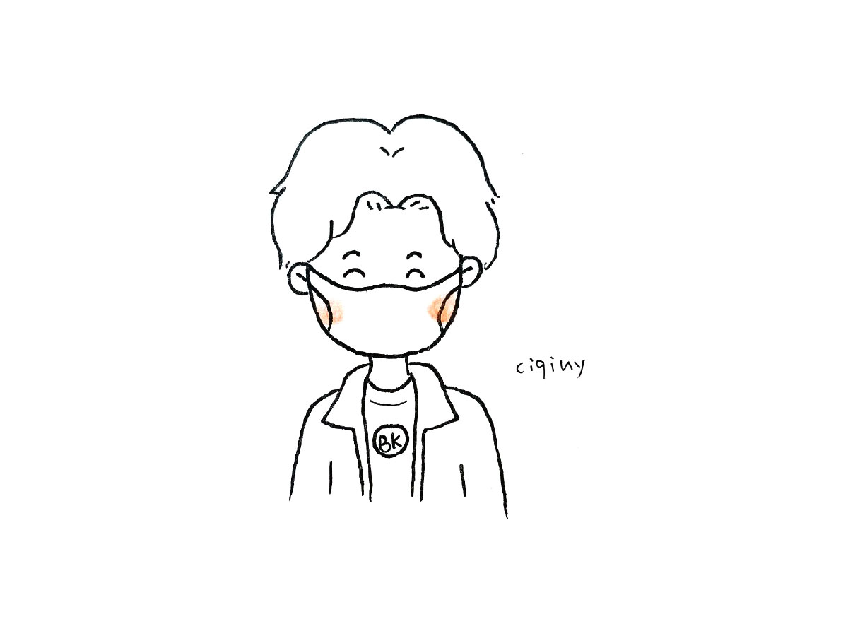 一组可爱的小男孩简笔画图片-图2