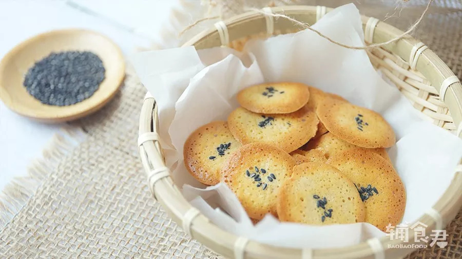 香脆可口的山药小饼干做好啦