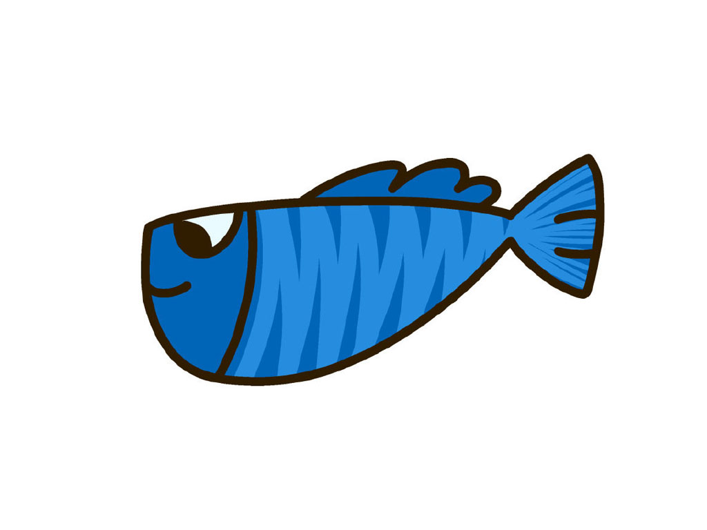 鱼简笔画画法图解