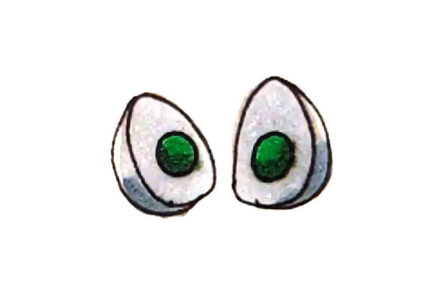 皮蛋简笔画画法步骤