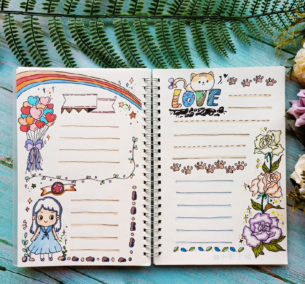 一组实用的手抄报版面设计-图2