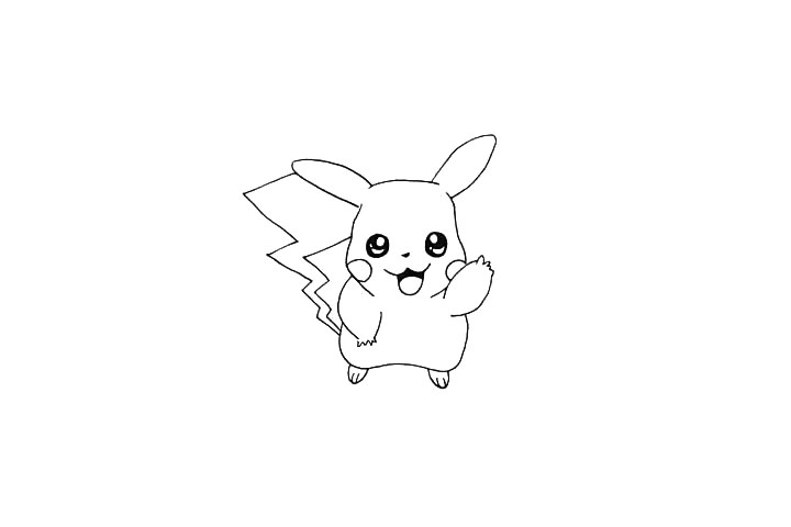 步骤8：别忘了两只可爱的小脚。