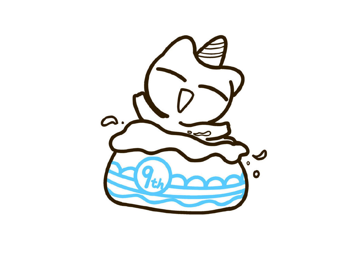 步骤4：给蛋糕加一些好吃的。