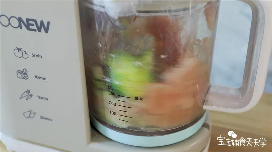 第3步：打成细腻肉泥