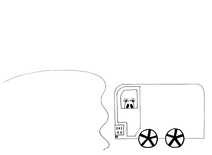 步骤2：在右下角画一辆小汽车。