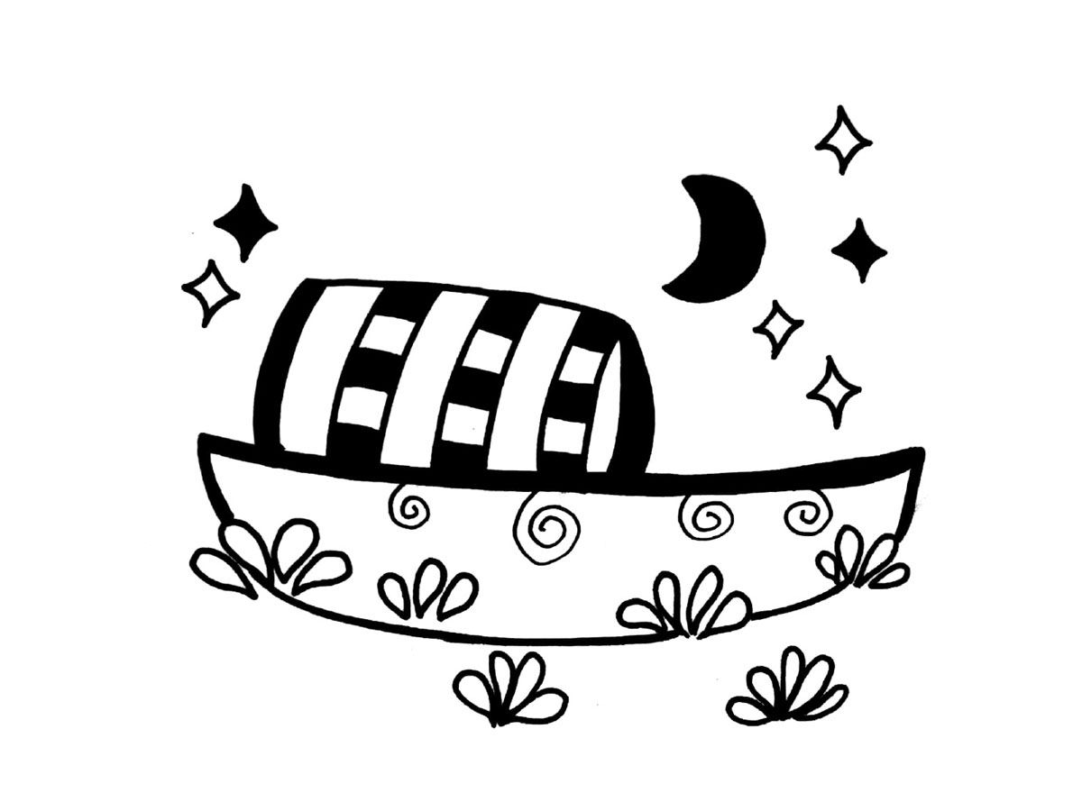 一组萌系小帆船简笔画图片-图9