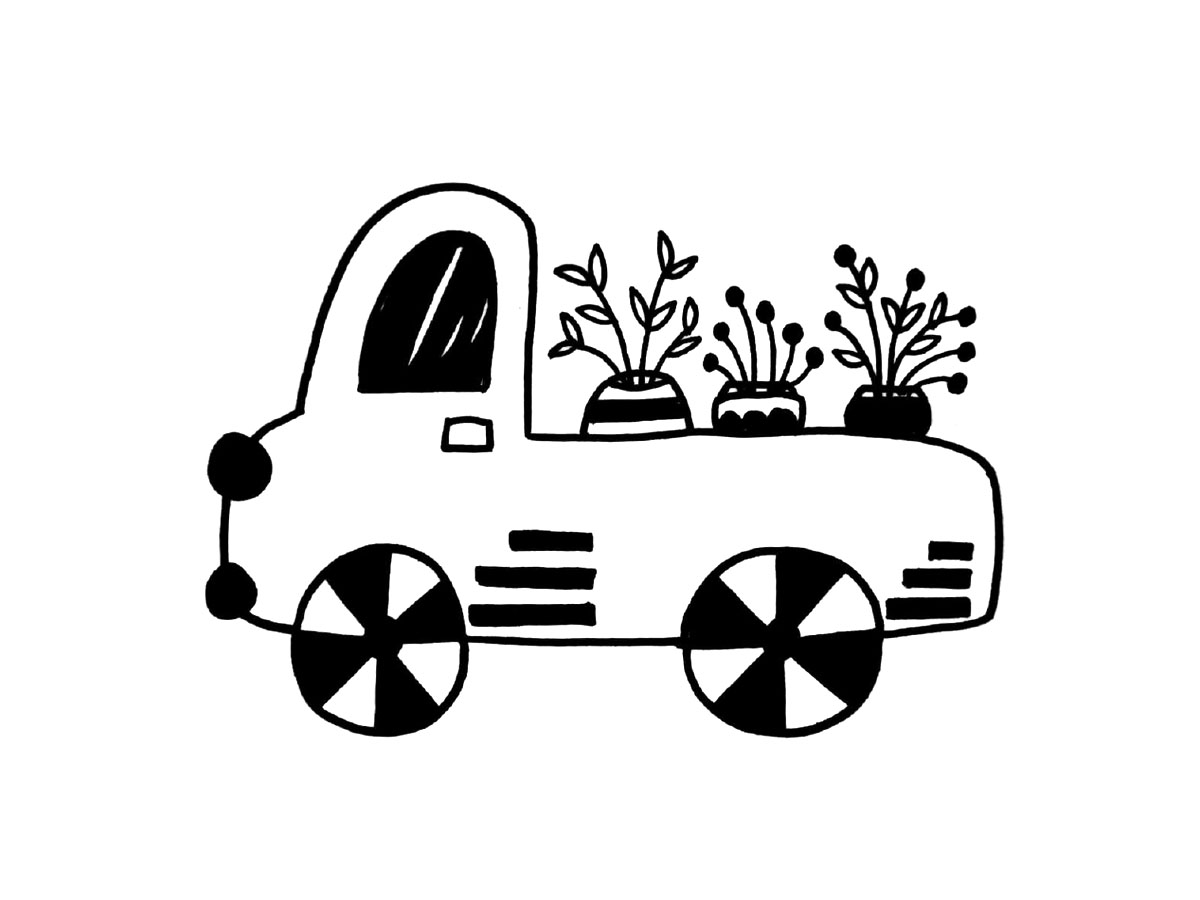 萌萌哒小汽车简笔画图片-图6