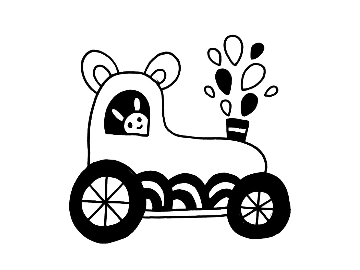 萌萌哒小汽车简笔画图片-图7