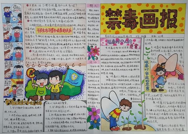 中小学生禁毒手抄报简单又漂亮-图3