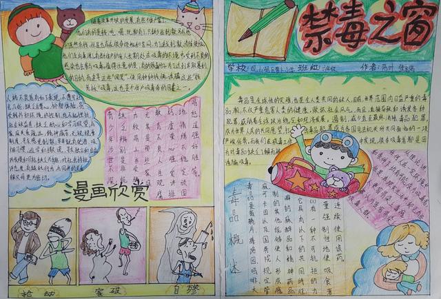中小学生禁毒手抄报简单又漂亮-图5