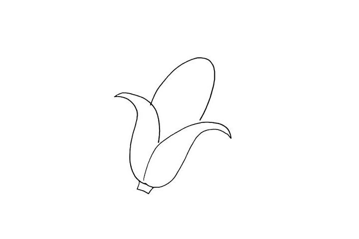 步骤2：在画出它的外衣.像张开的手臂。