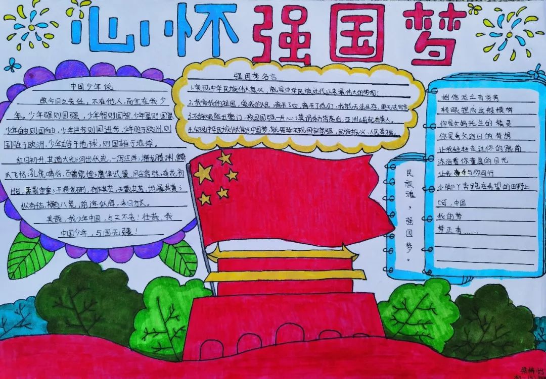 国防教育手抄报优秀作品-图2