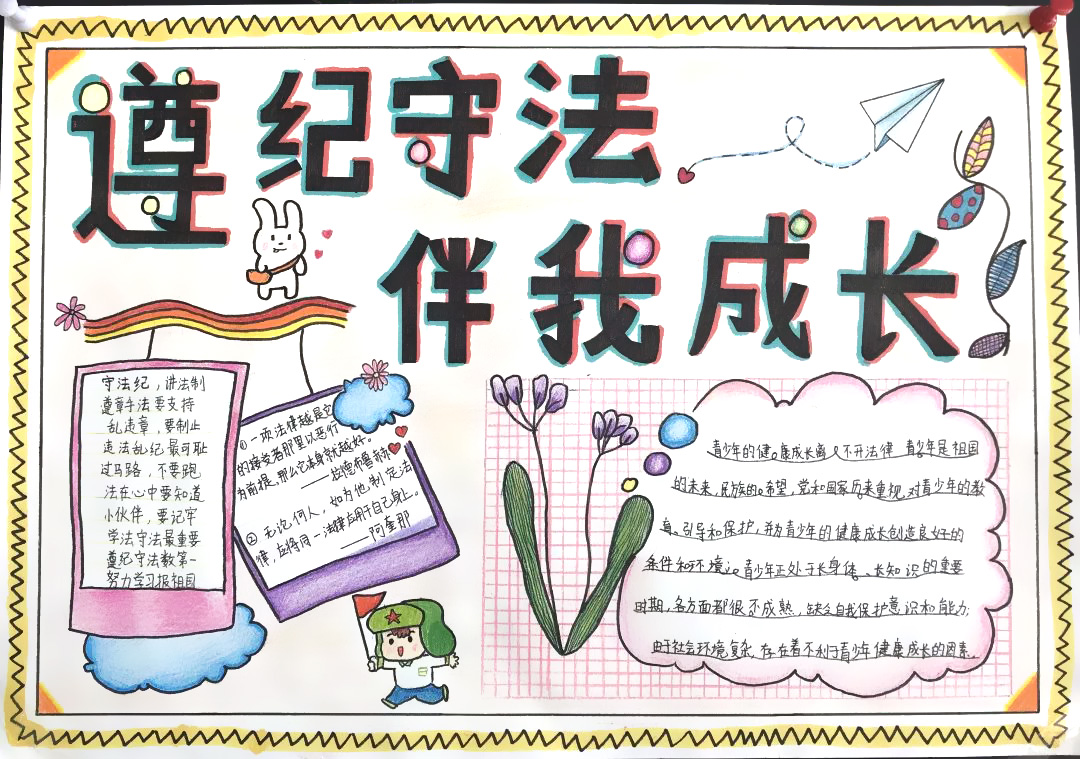 步骤1：遵纪守法伴我成长