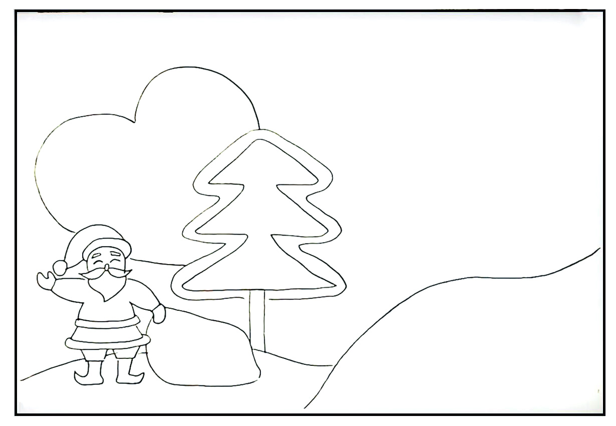 步骤11：我们在后方画出一个大大的爱心。