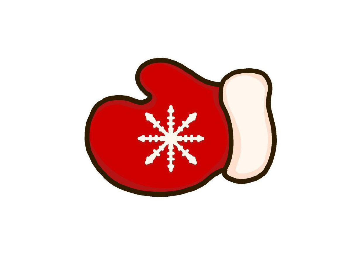 手套简笔画画法步骤