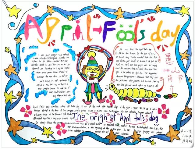 漂亮的快乐英语手抄报图片-图2