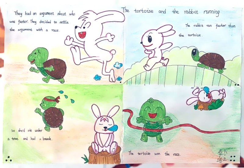 英文故事手抄报-图5